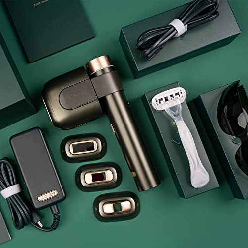 JOVS Venus H-pro IPL Hair Removal Device with 3 Filters, Permanent Painless A...