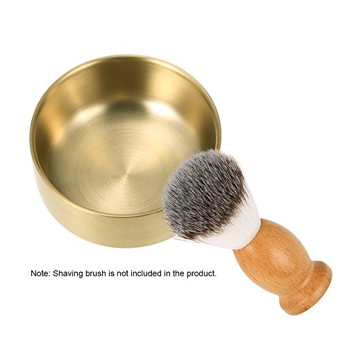 Shaving Soap Bowl Anself Metal Shaving Mug Bowl Barber Cleaning Soup Cup Man'...