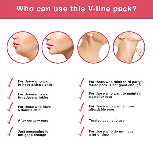 Double Chin Reducer Sagging Neck Firming Anti Aging Wrinkle Reducing Face Lif...