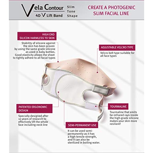 Double Chin Reducer Sagging Neck Firming Anti Aging Wrinkle Reducing Face Lif...