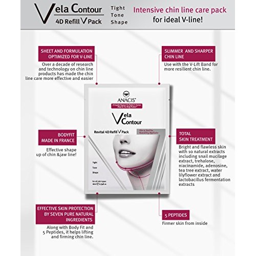 Double Chin Reducer Sagging Neck Firming Anti Aging Wrinkle Reducing Face Lif...