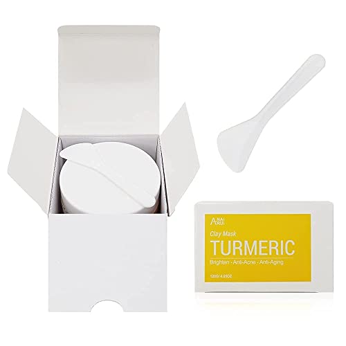 ANAIRUI Turmeric Vitamin C Face Mask, Clay Facial Mask with Vitamin C E for R...