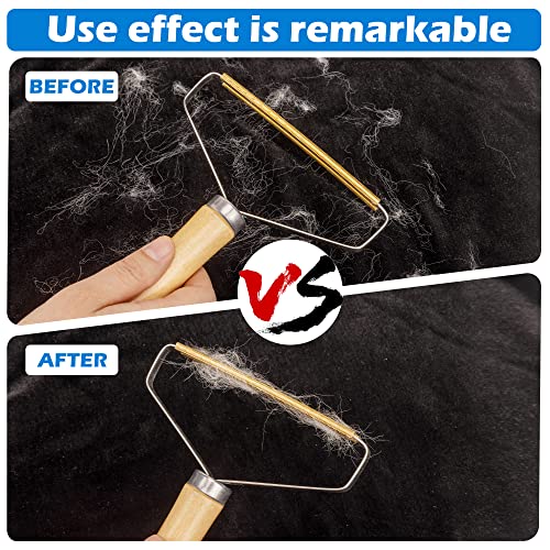 Manual Clothes Fuzz Shaver, Portable Lint Remover, Sweater Clean Tool, Double...