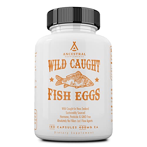 Ancestral Supplements Wild Caught Fish Eggs — Supports Brain, Heart, Fertilit...