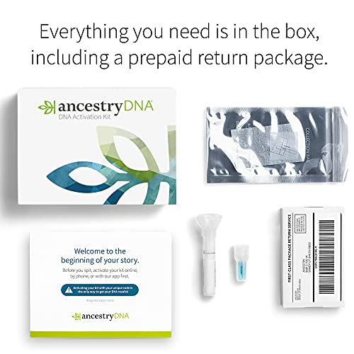 AncestryDNA: Genetic Ethnicity Test, Ethnicity Estimate, AncestryDNA Test Kit