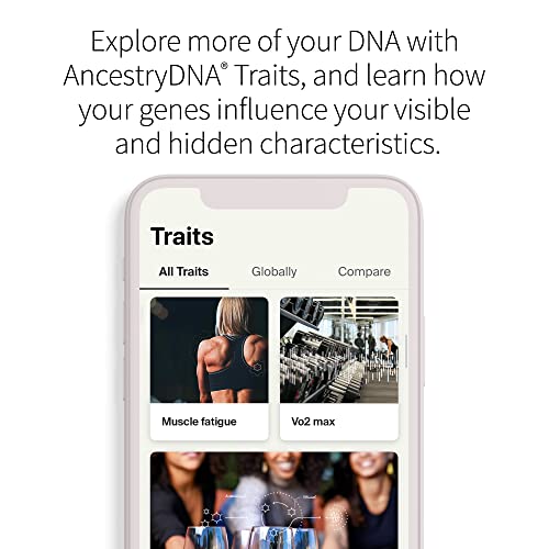 AncestryDNA + Traits: Genetic Ethnicity + Traits Test, AncestryDNA Testing Ki...