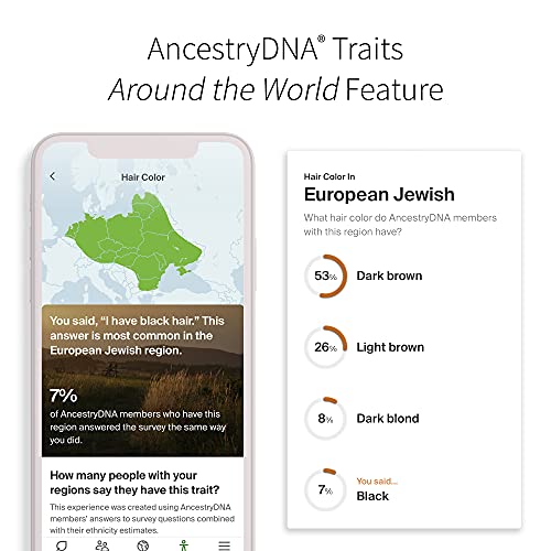 AncestryDNA + Traits: Genetic Ethnicity + Traits Test, AncestryDNA Testing Ki...