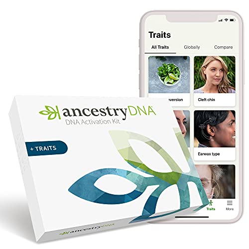 AncestryDNA + Traits: Genetic Ethnicity + Traits Test, AncestryDNA Testing Ki...