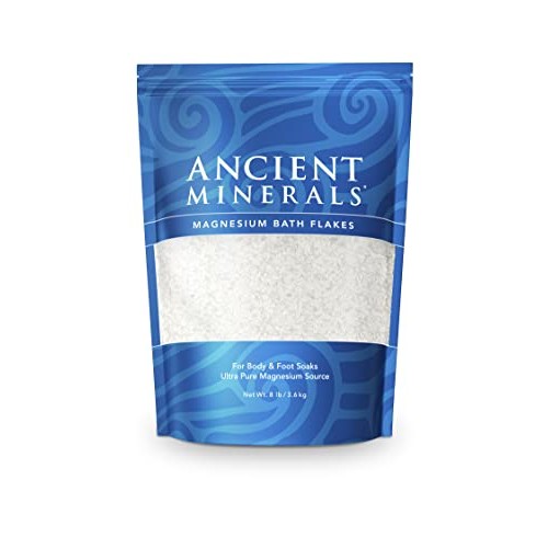 Ancient Minerals Magnesium Bath Flakes - Bathing Alternative to Epsom Salt - ...