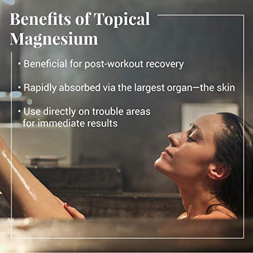 Ancient Minerals Magnesium Bath Flakes Ultra with OptiMSM - Resealable Magnes...