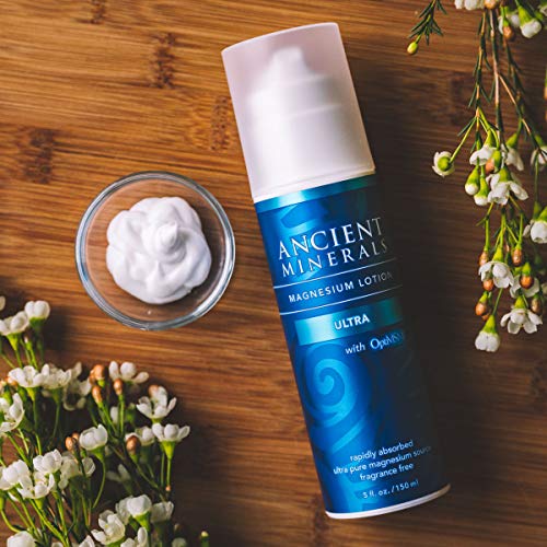 Ancient Minerals Magnesium Lotion Ultra with MSM Pure Genuine Zechstein Magne...