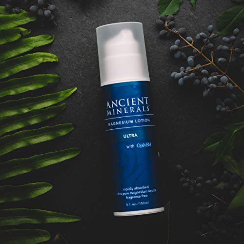 Ancient Minerals Magnesium Lotion Ultra with MSM Pure Genuine Zechstein Magne...