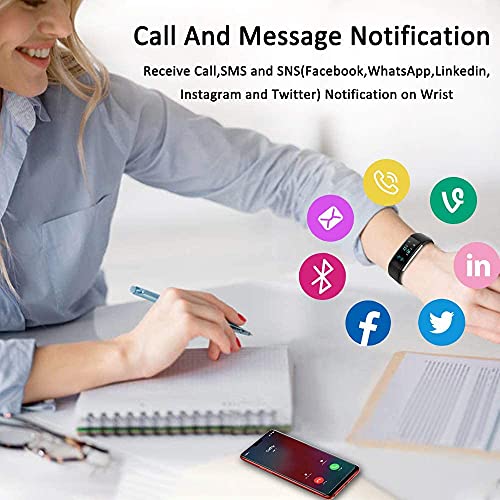 ANCwear Fitness Tracker Watch, F07 Activity Tracker Health Exercise Watch wit...