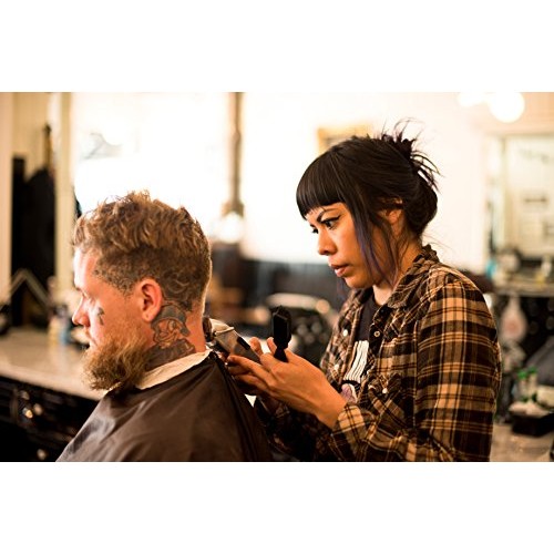 Andis 01557 Professional Master Adjustable Blade Hair Clipper, Silver, Chrome