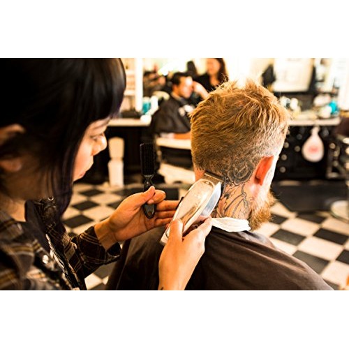 Andis 01557 Professional Master Adjustable Blade Hair Clipper, Silver, Chrome