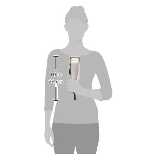 Andis 01557 Professional Master Adjustable Blade Hair Clipper, Silver, Chrome