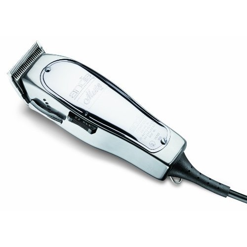 Andis 01557 Professional Master Adjustable Blade Hair Clipper, Silver, Chrome