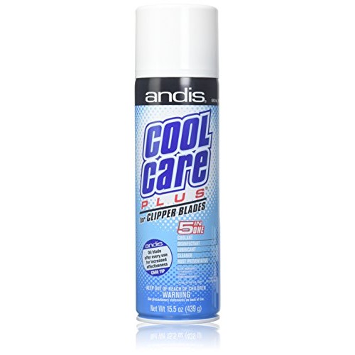 Andis Cool Care Plus For Blades 15.5 Ounce Aerosol (458ml) (2 Pack)