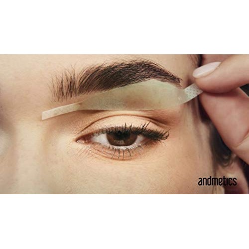 VEGAN Andmetics Brow Wax Strips for Thicker & Fuller Brows - Eyebrows - Hair ...