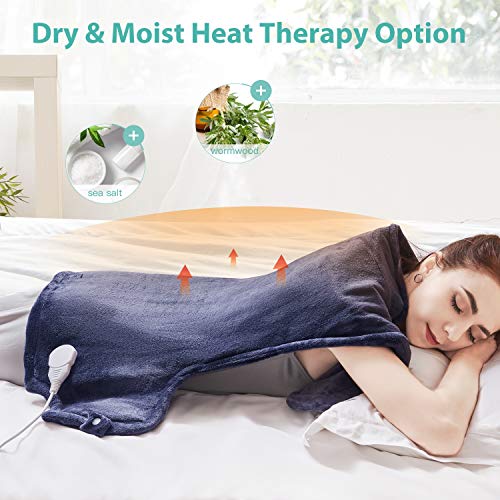 Heating Pads for Back Pain and Cramps, 35 x 27 Inch Electric Heating Wrap for...