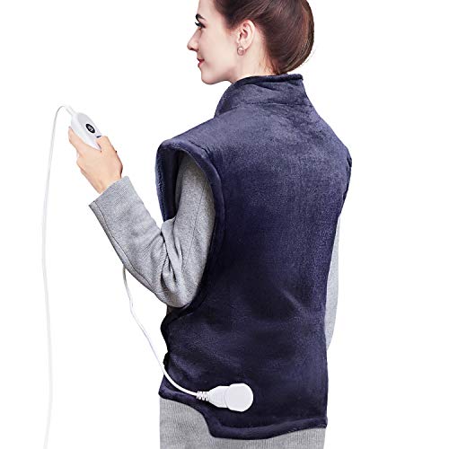 Heating Pads for Back Pain and Cramps, 35 x 27 Inch Electric Heating Wrap for...