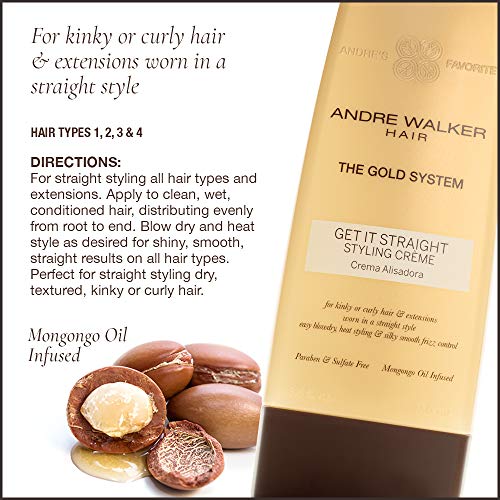 Andre Walker Hair - Get It Straight Styling Crème, 8.5 Fl Oz