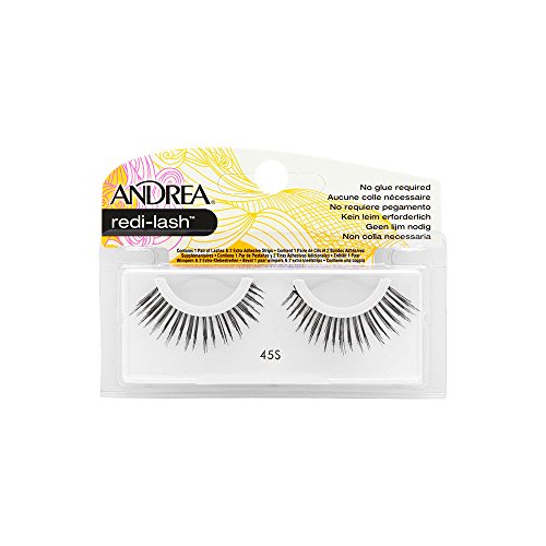 Andrea False Redi-Lash Strip Lashes, Self Adhesive Redi Lash 45S