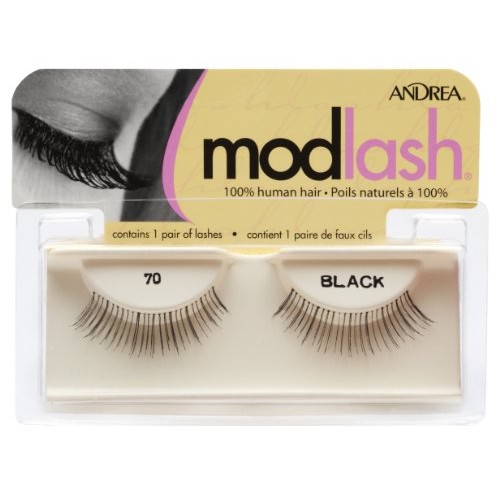 Andrea Mod Strip Lash Pair Style 70, (Pack of 4)