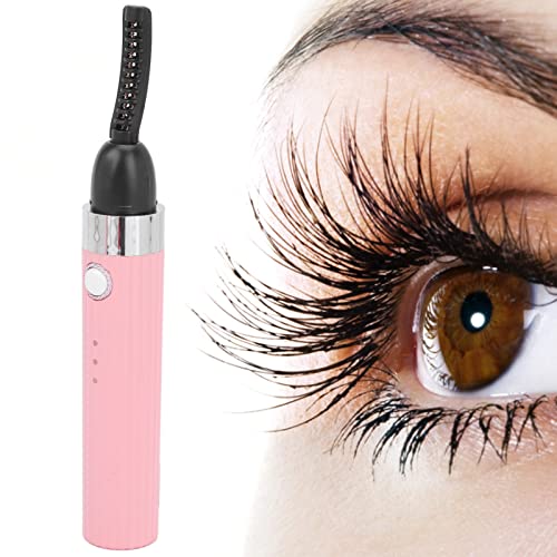 Electric Eyelash Curler, Rechargeable Lash Curling Wand Handheld with Brush H...
