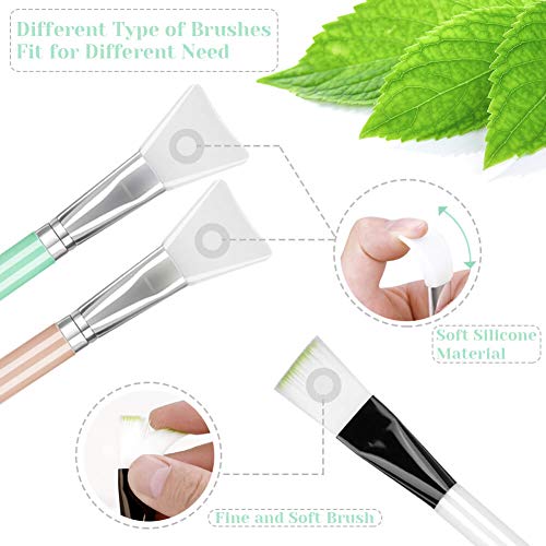 Face Mask Mixing Bowl Set, Anezus 11 Pcs DIY Facemask Mixing Tool Kit with Fa...