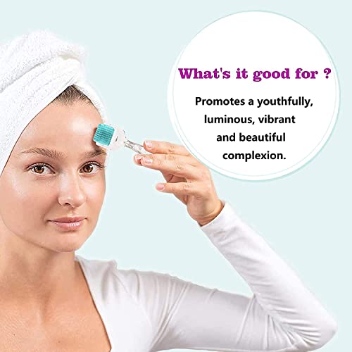 Angel Kiss Derma Roller REAL NEEDLE Advanced Version.5 for Face Body Hair Bea...