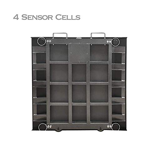 ANGEL USA Heavy Duty Digital Portable Floor Wheelchair Scale, All Metal Platf...