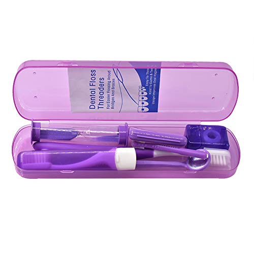 Angzhili Portable Orthodontic Toothbrush Kit for Orthodontic Patient Orthodon...