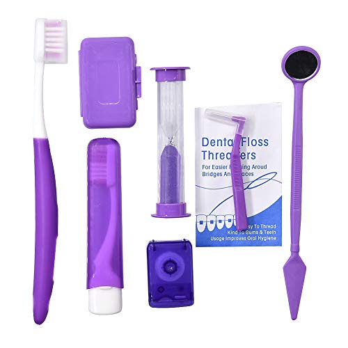 Angzhili Portable Orthodontic Toothbrush Kit for Orthodontic Patient Orthodon...