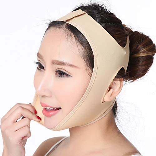 Face Lifting Slimming Belt, Facial Cheek V Shape Lift Up Thin Mask Strap Face...