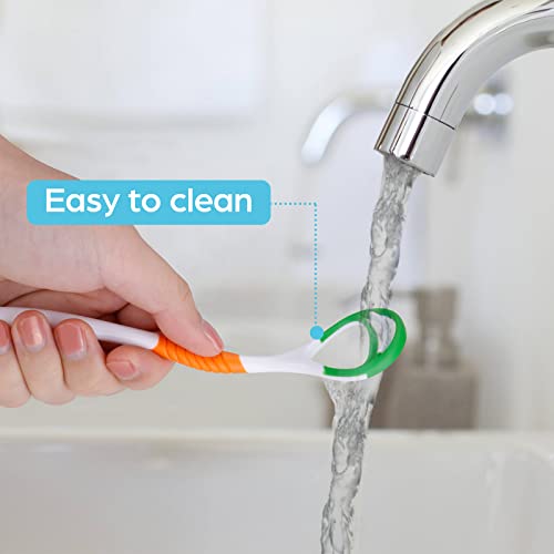 Tongue Scraper Cleaner 3 Pack - Bad Breath Treatment for Adults & Kids | BPA ...