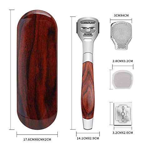 Aniso Foot Care Pedicure Callus Shaver Hard Skin Remover，Surgical Grade Stai...