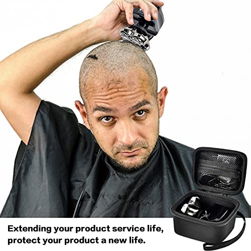 Case Compatible with Skull Shaver Electric Pitbull Pro Razor, Hard Travel Rot...