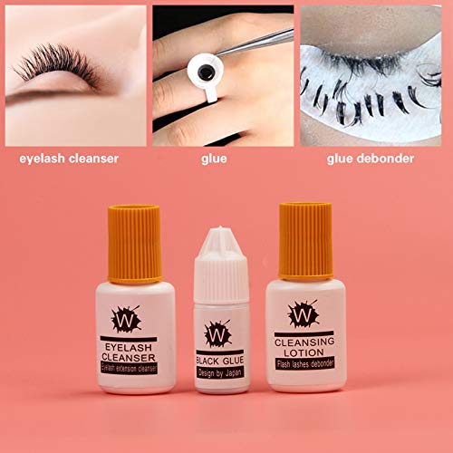 Eyelash Extension Kit,15in1 Full Professional Eye lash Extension Kit,individu...