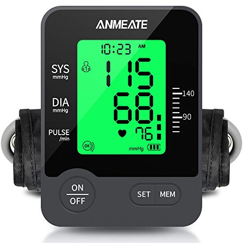 Blood Pressure Monitor, Automatic Upper Arm BP Machine with 2 x 99 Sets of Me...