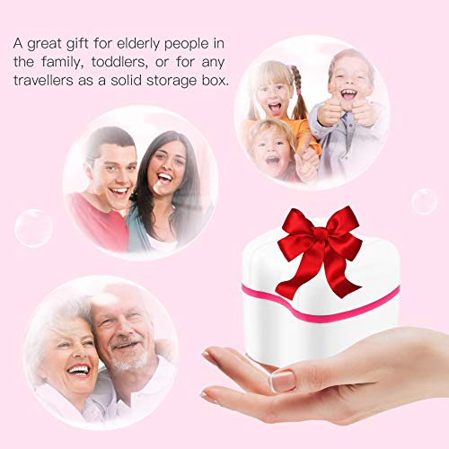 Dental Retainer Case Box Orthodontic Mouthguard Storage Case,Denture Retainer...
