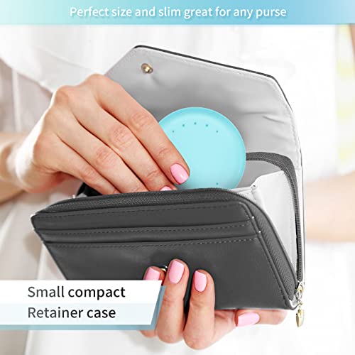 Denture Case Orthodontic Retainer Case with Vent Holes, Annhua Dental Mouthgu...