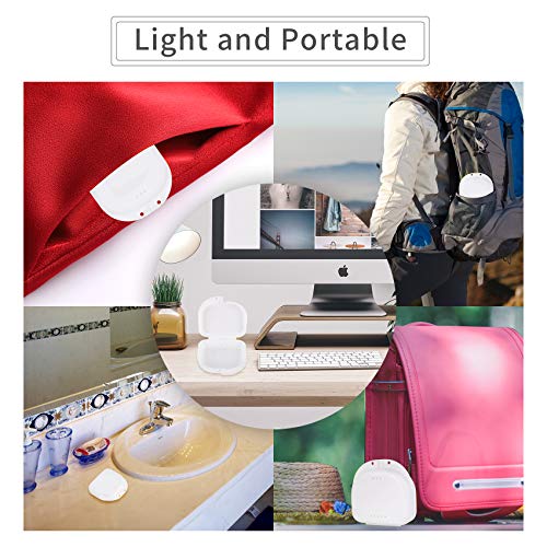 Orthodontic Dental Retainer Case Mouth Guard Storage Box with Vent Holes, Den...