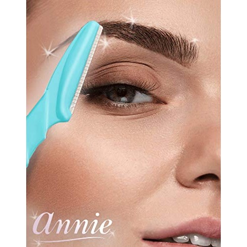 Annie - Professional BrowShaper - (36) Pack - Blue/Pink/Yellow - Stainless St...