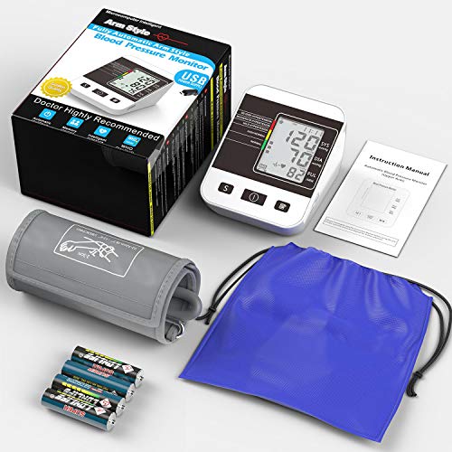 Blood Pressure Monitor for Home Use with Large LCD Display,Annsky Digital Upp...