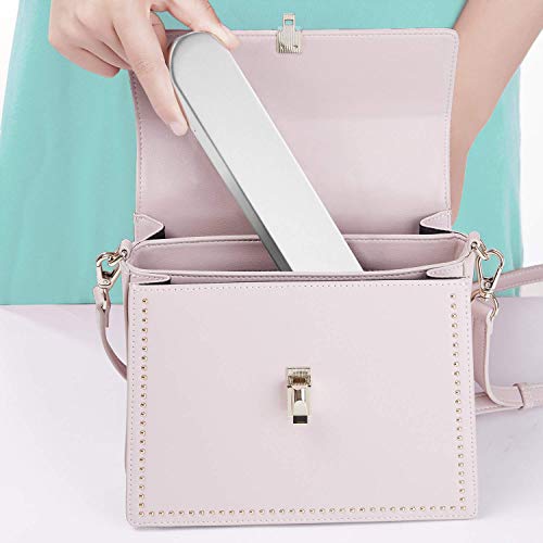 3 PCS Tongue Scraper for Adults, Stainless Steel Tongue Cleaner with Carry Tr...