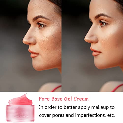 Pore Base Face Primer,Perfecting Base Face Primer Under Foundation Pore Shrin...