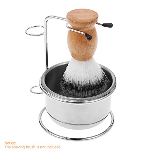 2 in 1 Men's Shaving Set Shaving Soap Bowl Cup + Shaving Holder Stand