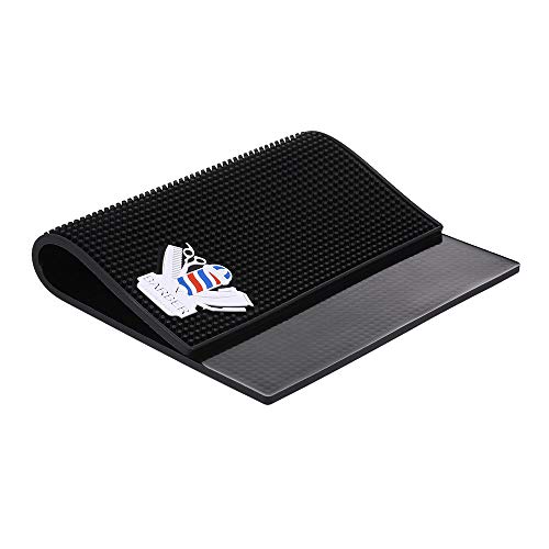 Anself Hair styling tools mat,Flexible Nonslip Elastic Salon Silicone Heat Re...