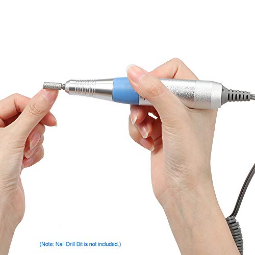 30000RPM Electric Nail Drill Pen Nail Drill Handle Handpiece DC Connector for...